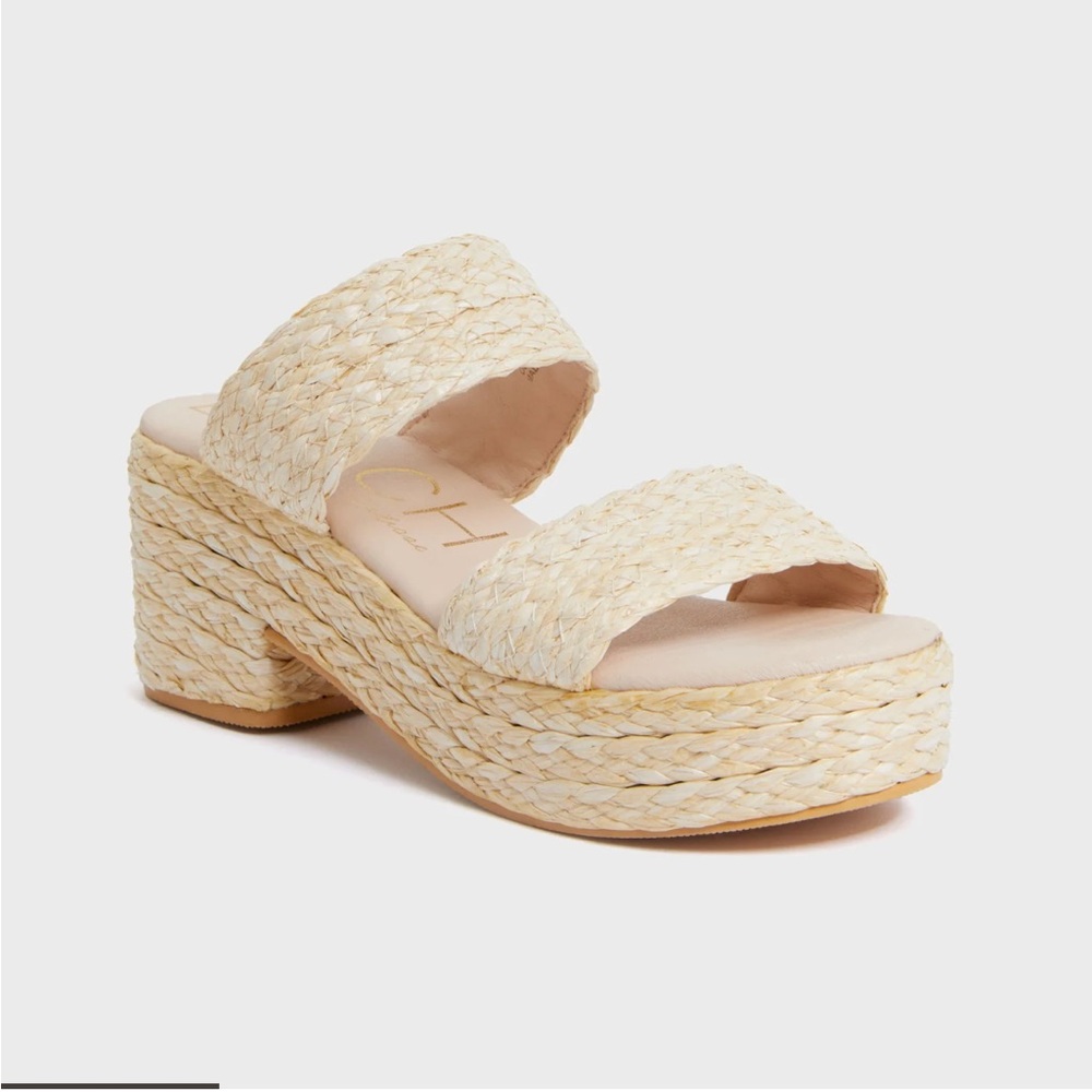 Wedged sandals